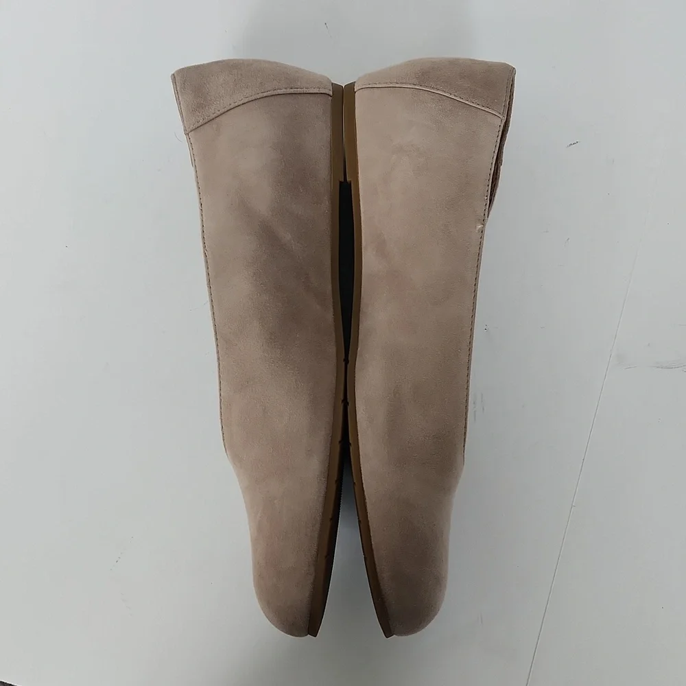 Eileen Fisher Women's Una 2 Flat Earth Nubuck Ballet Flats Size 9 NWOT - Picture 7 of 11